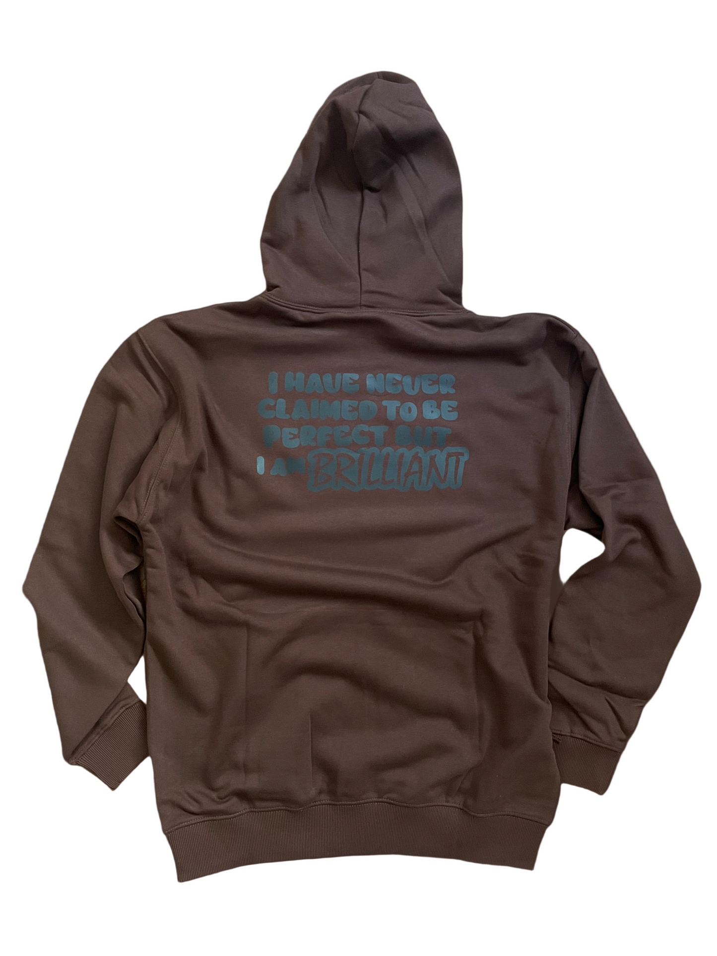 Mocha “I AM BRILLIANT” Hoodie
