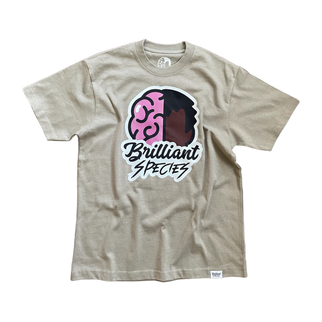 VITALS OG T-SHIRT N LGT BRW