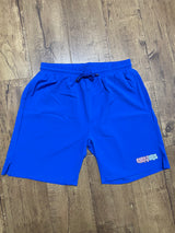 HUSSLE BLUE BS SHORTS