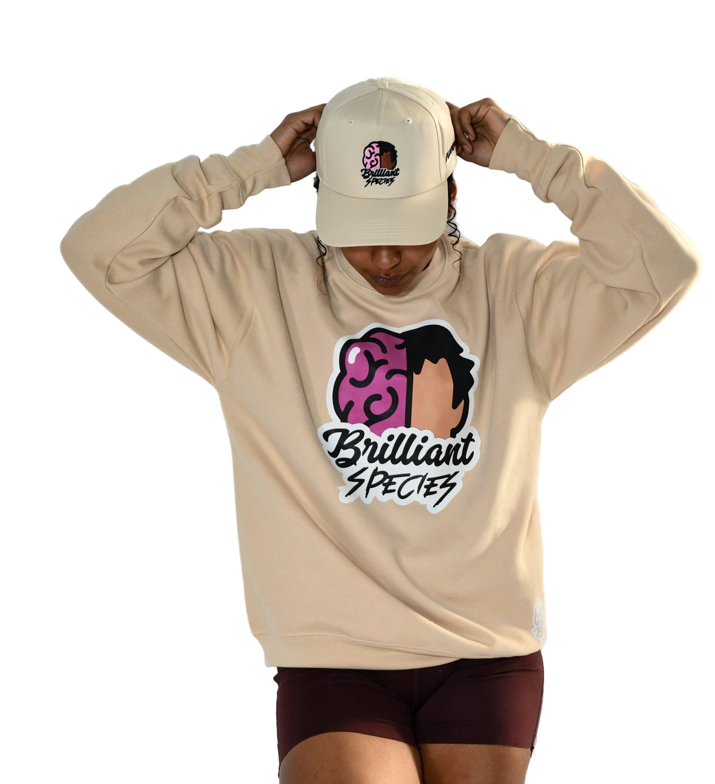 Beige BS Cap