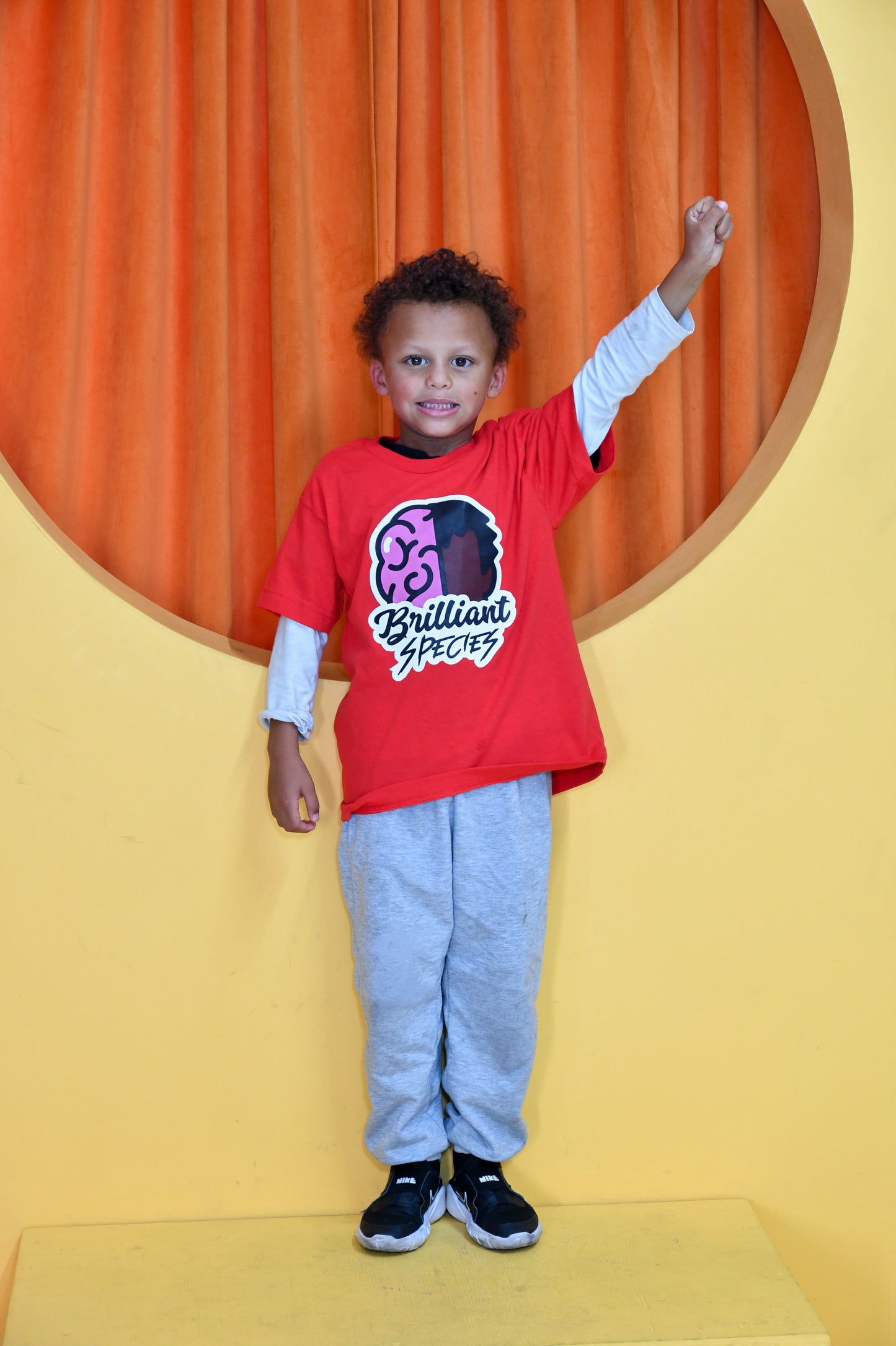 Red Brilliance Tee – Youth