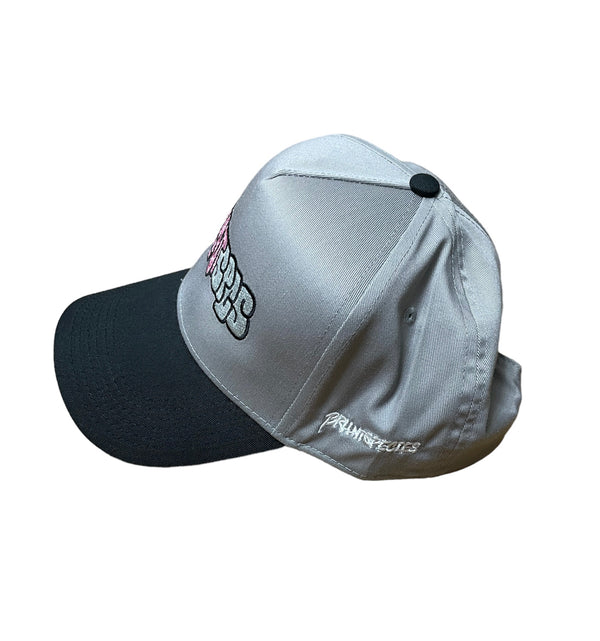 GREY&BLK BRLLNTSPCS CAP