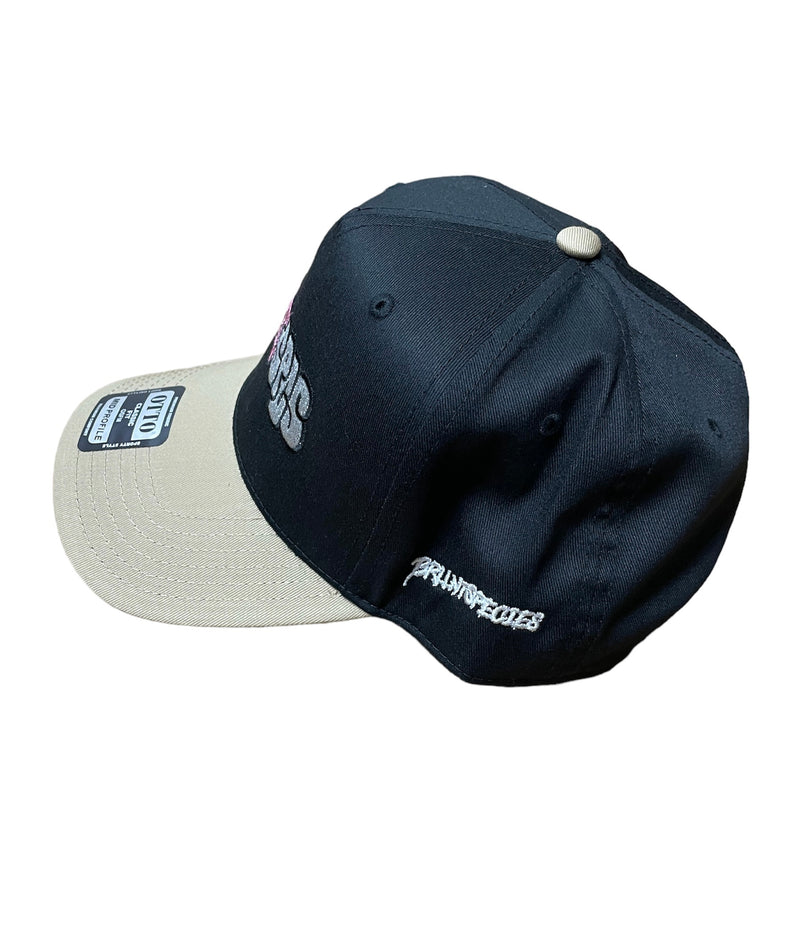 BLK&KHAKI BRLLNTSPCS CAP