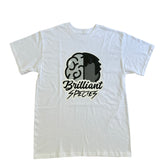 BRILLIANT SPECIES WHITE T-SHIRT - BrilliantSpecies