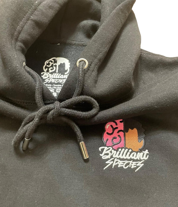 Premium Embroidered Logo Hoodie