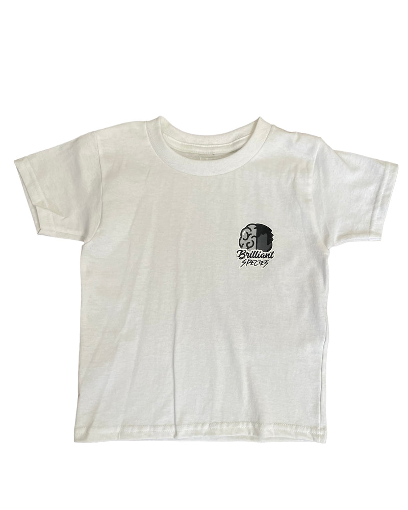 Kids Pocket Logo White T-shirt