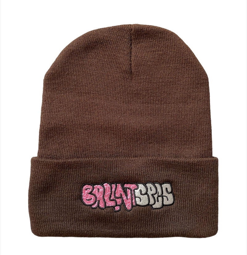 Brown BrllntSpcs Beanie