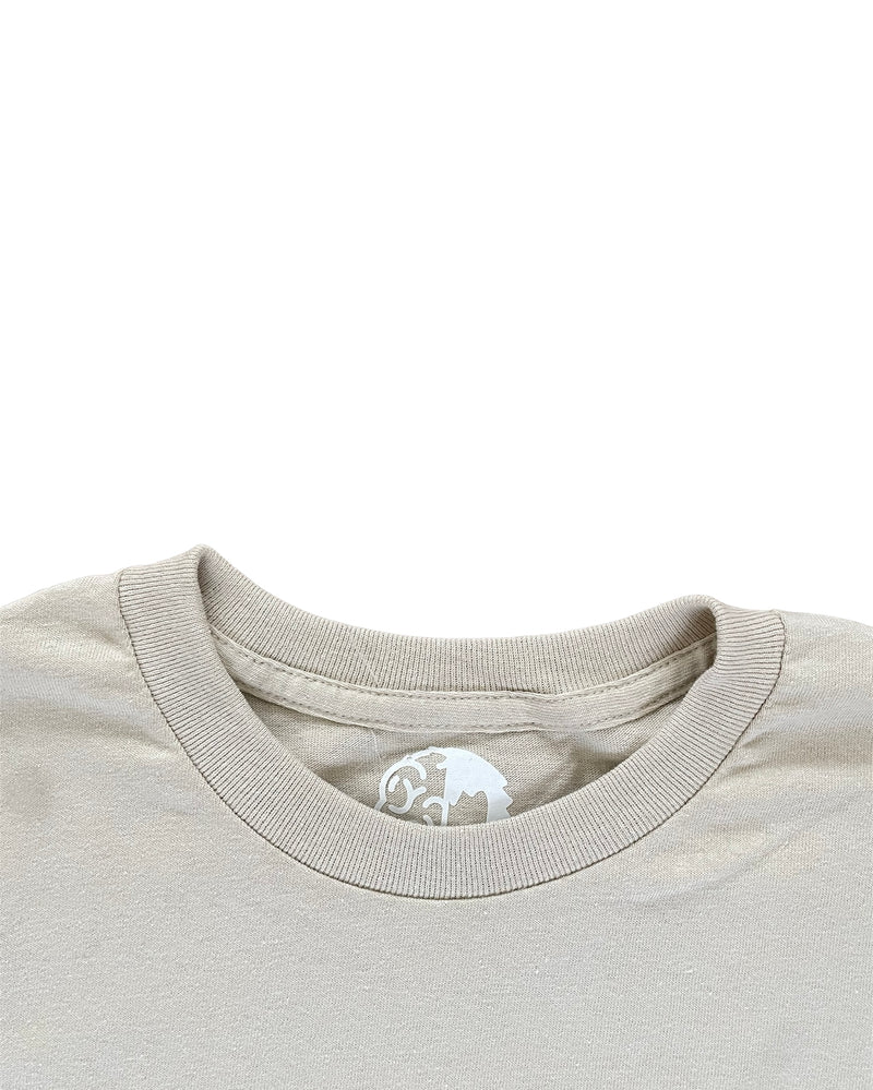 Tan pocket logo t-shirt