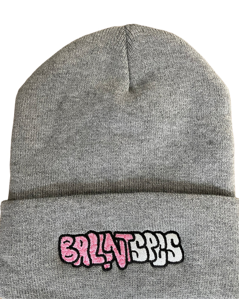 Grey BrllntSpcs Beanie